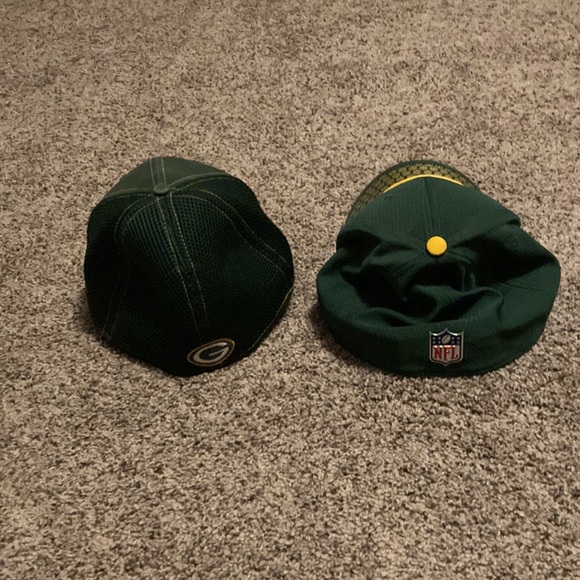 Green Bay Packer fitted hats - Picture 2 of 3